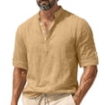 thumbnail image 1 of Top de Manga Larga de los Hombres con Cremallera de Color para Al Aire Libre, el Trabajo Y los Deportes, 1 of 8