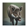 thumbnail image 1 of Wild Boar Realism - Canvas, 1 of 10