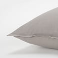 thumbnail image 2 of Rizzy Home Solid Cotton Decorative Throw Pillow, 20" x 20", Gray, 2 of 2