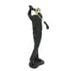 thumbnail image 4 of Figura de golfista negra mate, postura elegante, base antideslizante, perfecta para estanterías, escritorios y armarios, 4 of 8
