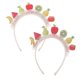 thumbnail image 3 of Fruit Headband Lightweight Mesh Lace Hairband with Sequin Pineapple Strawberry Design for Party Performance Accessories, 3 of 5