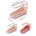 thumbnail image 2 of Oleegame 1PC Shower Soap Dish With Hook Sink Sponge Rack Stand Kitchen Faucet Storage Rack Sponge And Towel Rack Drain Basket Home Kitchen Cleaning Tools Red, 2 of 2