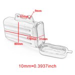 Boîte à outils Modification hors route Accessoires Boîtes Installer Outils Porte-boîte Remplacement pour SUZUKIDR250 Djebel Tw200 Tw22