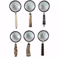 thumbnail image 1 of Benzara BM150859 Loupes avec Poignée Élégante & 44; Multicolore - Lot de 6, 1 of 1