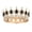D-Black, variant on Sparkling with Rhinestones for Women Princess Party Birthday Wedding Bridal Hair Accessories Gold Purple Glamorous Headpiece Gift,B-Yellow