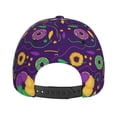 thumbnail image 6 of Haiem Mardi Gras and Donuts Baseball Cap Dad Hat Cotton Soft Adjustable Fashion Hats for Men Women Unisex Style Headwear, 6 of 9