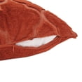 thumbnail image 5 of Home Soft Things Ogee Tatami Faux Fur & Pillow Cover Set - Burnt Orange - 50" x 60"/18" x 18", 5 of 7