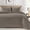 Taupe, variant on Bourina Ultrasonic Quilt Set 3-Piece,Pre-Washed Microfiber Ultra Soft Lightweight Leaf Bedspread Coverlet Set for All Season, Queen Beige