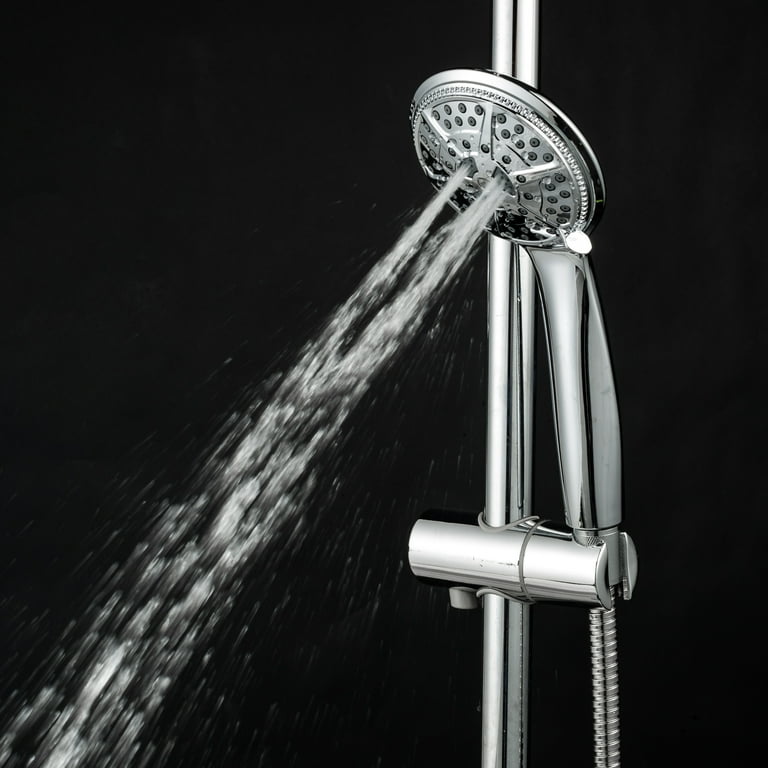 Ukoke 5-Way with High Pressure Shower Head, Hand Hold Chrome