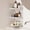Chrome, variant on 3-Tier Bathroom Counter Organizer, Plastic Bathroom Organizer, Tool-Less Installation Makeup Tray, Bathroom Organizer Countertop Skincare Perfume Organizers (Chrome)