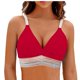 thumbnail image 1 of Traje de Baño de Color Sólido de las Mujeres, Impreso Conservador Plisado una Pieza con Cuello en V para la Playa Y la Piscina, Conjunto de Trajes de Baño de Verano Sexy, 1 of 2