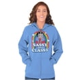 thumbnail image 3 of Betty Boop Sassy and Classy Rainbow Zip Hoodie Sweatshirt Women Brisco Brands S, 3 of 6