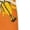 Orange, variant on Cute Banana Socks for Men and Women, Fruit Pattern Crew Socks Unisex Casual Socks, Soft Breathable Socks for Daily Wear Gift Idea(Black)