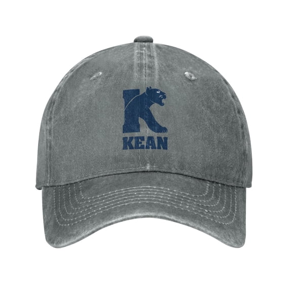 Kean University Hat Adult Adjustable Classic Washed Casquette Cap Hat Baseball Cap