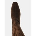 thumbnail image 5 of Scoop Women's Faux Suede Knee High Stretch Block Heel Boots (Wide Width Available), 5 of 5