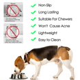 thumbnail image 3 of Comederos para perro WEDAWN de acero inoxidable antideslizantes, 2 unidades, 3 of 7