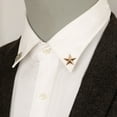thumbnail image 3 of Fashion Brooches High-end Little Star Badge For Blouses Five-pointed Jewelry Star Collar Pin Brooch Shirt Lapel Pin, 3 of 9
