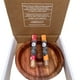 thumbnail image 1 of Escarchador de Madera SAL DE AQUÍ Bálsamo Hecho a Mano con Sal de Gusano y Chapulín para Cocteles, 1 of 4