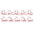 thumbnail image 1 of 100 Pcs Trombones, Trombones en Acier Inoxydable Antidérapants en Forme de Pied pour Signets et Documents de Bureau, 1 of 8