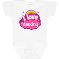 thumbnail image 3 of Inktastic I Love Dancing Dance Teacher Girls Baby Bodysuit, 3 of 5