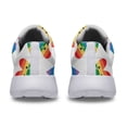 thumbnail image 4 of Rainbow Shoes, Unisex Fashion LGBT Sneakers for Men Women White Size 11.5, 4 of 7