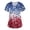 59#(Deep Red), variant on 4th of July Scrubs Tops for Women Patriotic Short Sleeve 250th Anniversary Shirts 2026 American Flag Stars Patriotic Workwear Nursing Uniform (Deep Red,S)