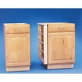 thumbnail image 4 of Rev-A-Shelf 432-BF-9C 9-Inch Base Cabinet Filler Pullout Kitchen Wooden Spice Rack Holder Shelves for Storage Organization, 4 of 5