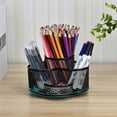 thumbnail image 4 of Spinning Collection Mesh Desk Organizer, Black 18*10.5 cm, 4 of 5