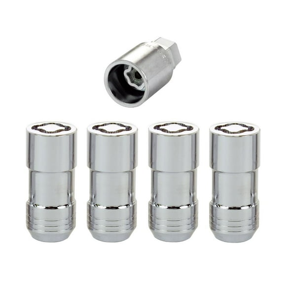 McGard Wheel Access Wheel Lock 24210 Lug Nut Lock; 14 Millimeter X 1.5 Thread Size; Conical Seat; Acorn Lug Use With Steel/Aluminum Wheels; 1.965 Inch Overall Length; 22 Millimeter Wrench Size