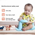 thumbnail image 2 of Asiento de baño para bebé, baño multifuncional para bebé, cojín para asiento de juego infantil, asiento de comedor para bebé, compacto y ligero, 2 of 8
