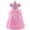 A-Pink204, variant on JAJAHO Girls Sparkly Sequin Dress Tutu Ball Gown Birthday Party Wear Puff Short Sleeve Mesh Layered Maxi Princess Dresses 3-10Y