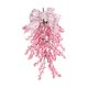 thumbnail image 1 of Corona de flores artificiales en forma de lágrima, adorno de primavera y verano, regalo para decoración colgante Rosa, 1 of 9