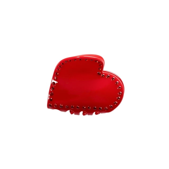 Accesorios para el Cabello para las Mujeres, Corazón de San Valentín Clips de Cabello Decoración de Vacaciones para Hombres Y Mujeres Pareja, Regalos de Tocado de Plástico para el Amante Amigo, Clips