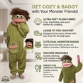thumbnail image 6 of Beita Big Mouth Monster pajamas,Goofy Onesie，Cozy Home Loungewear,Soft Fabric,Long, 6 of 7