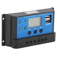 thumbnail image 1 of Controlador PWM, controlador solar de carga solar LCD de 30 A, controlador solar de diseño de última generación, 1 of 9