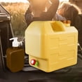 thumbnail image 4 of Tanque de almacenamiento de agua portátil, contenedor de agua con grifo, tanque de agua de 20 l, cubo de agua para acampar para el hogar, senderismo, Baoblaze Tanque de almacenamiento al aire libre, 4 of 8