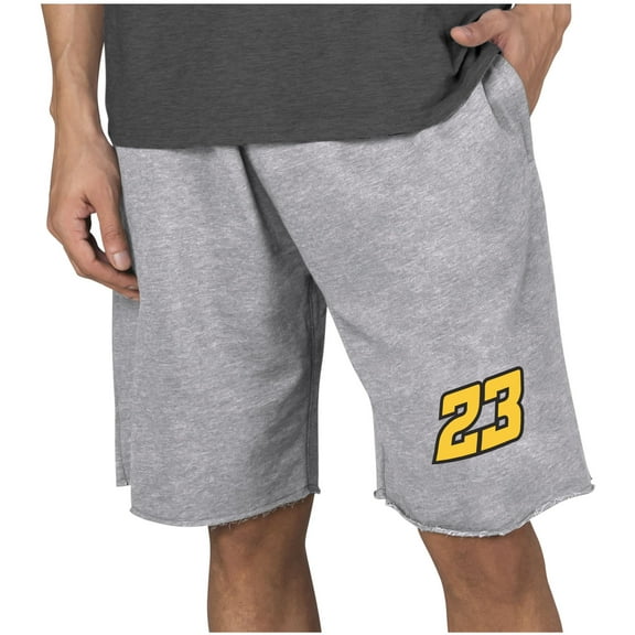 Men's Concepts Sport Gray Bubba Wallace Mainstream Terry Shorts