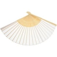 thumbnail image 1 of WASHWEPE Handheld Fan Rectangular Bamboo Cooling for Performances 12Set, 1 of 8