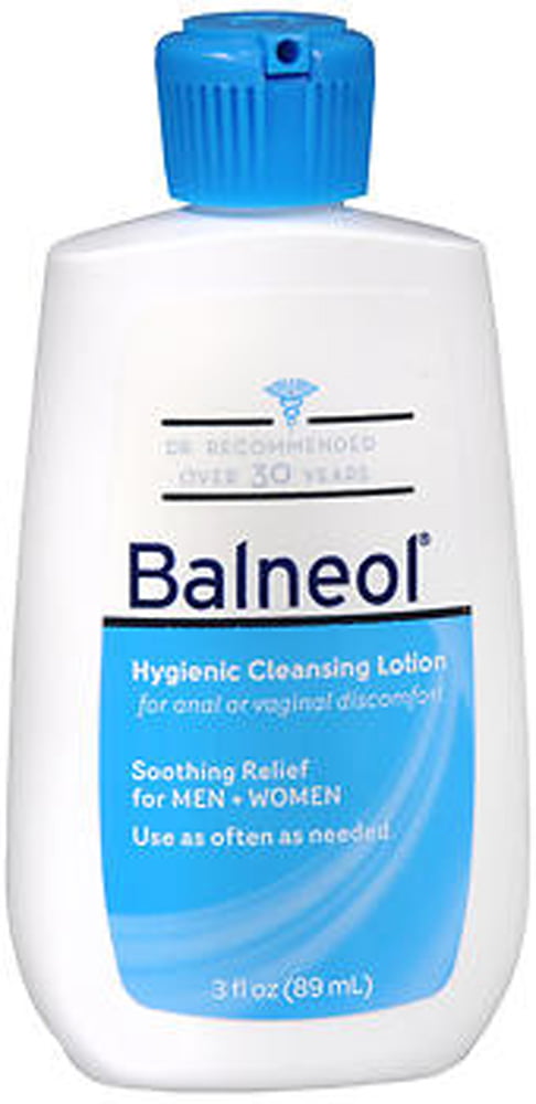 Balneol Hygienic Cleansing Lotion, Moisturize and Balance pH, 3 fl oz