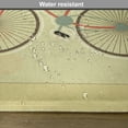thumbnail image 6 of Ambesonne Vintage Place Mats Set of 4, Postcard of Retro Bike, Standard Size, Brown and Khaki, 6 of 6