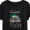 thumbnail image 3 of National Lampoon's Christmas Vacation - Hap-Hap-Happiest - Women's Oversized T-Shirt, 3 of 5