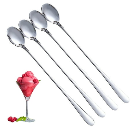 

Kitchen gadgets kitchen Spoon Tableware Coffee Drinking Tools Kitchen Gadgets Pointed Ice Spoon Fragarn