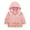 Pink, variant on Kids Rain Jacket Girls Cartoon Pattern Raincoat Coat Hooded Outerwear Children Clothing Jacket Pink,6-7 Years
