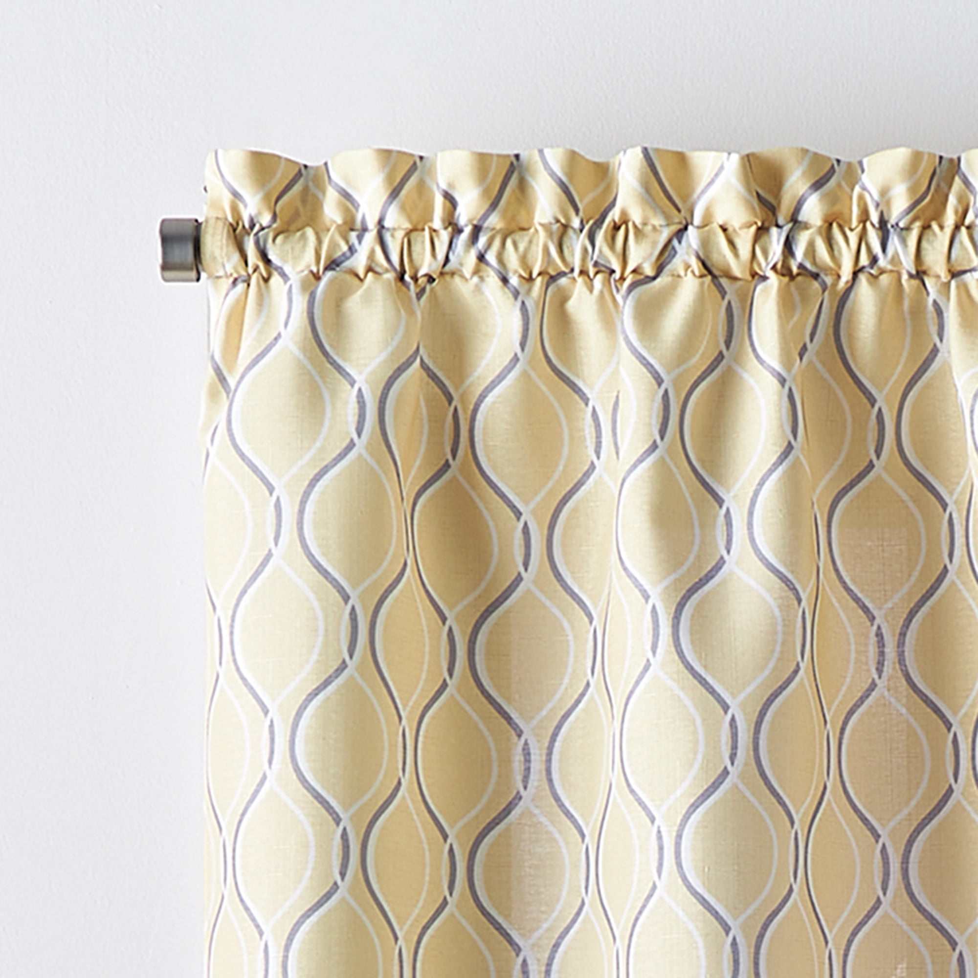 Curtainworks Morocco Swag Pair, Gold, 100% Polyester, 58"W x 14"L, Adult