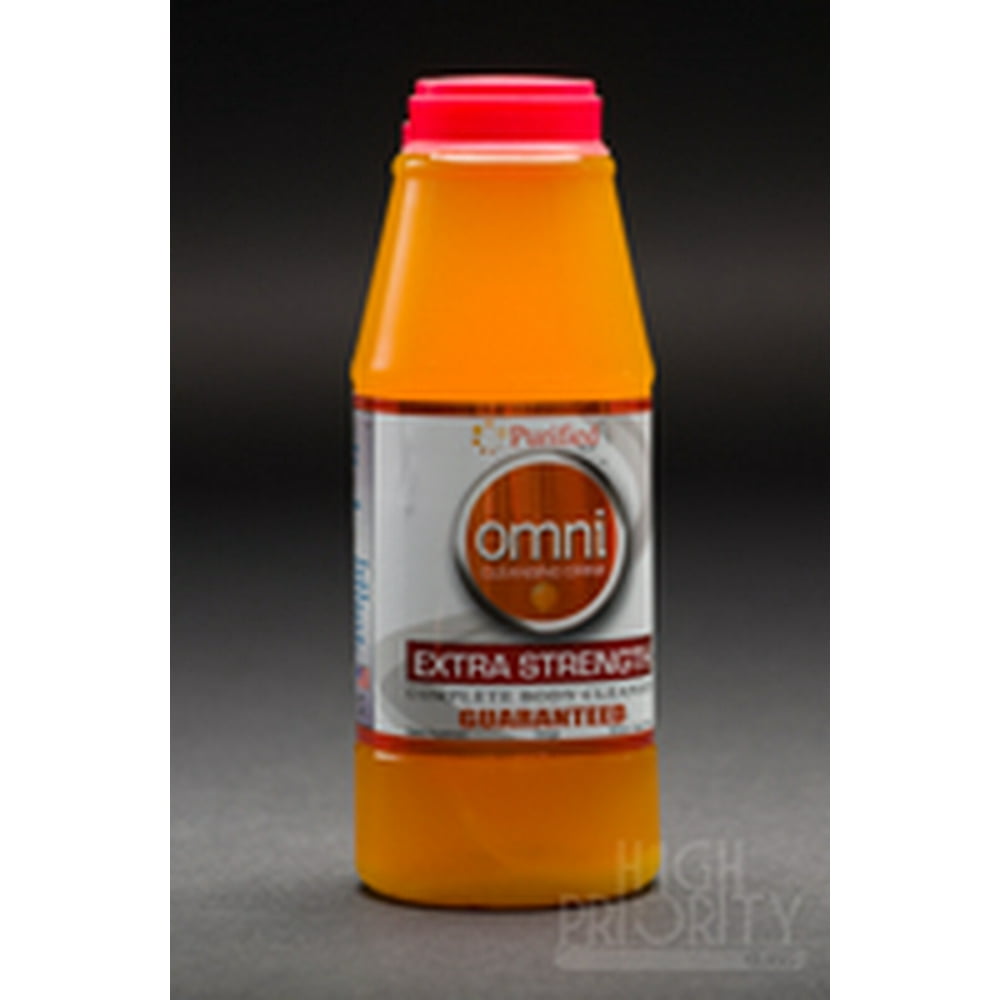 Omni Cleansing Drink, Extra Strength, Orange Flavor (16 oz) by Purified