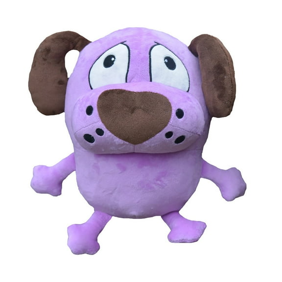 Amefoy Courage the Cowardly Dog Plush,Stuffed Toys, Best Gifts, Plush Stuffed Toys Soft Throw Pillow Decorations, Kids Birthday Party Preferred Gift For Christmas,Halloween,Holidays, Birthdays