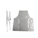 thumbnail image 5 of Delantal de chef con correas ajustables, ideal para esculturas, carpinteros y cafeterías. Blanco 30 Grosor, 5 of 9