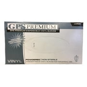 GPS Premium Vinyl Disposable Gloves, 4 Mil, Non-Sterile, Ambidextrous, 100 Gloves Per Box, Size XL
