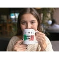 thumbnail image 2 of I Love My Italian Husband With Flag Of Italy Coffee & Tea Gift Mug Cup, Birthday, Christmas, Valentines Day, Anniversary, Appreciation & Thank You Gifts For A Moglie Or Italian's Wife (15oz), 2 of 4