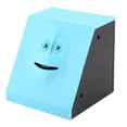 thumbnail image 3 of Caja de dinero con forma de cara bonita, moneda de banco, olla para ahorrar dinero (azul), 3 of 12